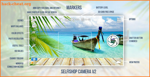 SelfiShop Camera screenshot