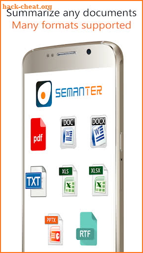 SemanTer Pro - Text summarizer screenshot