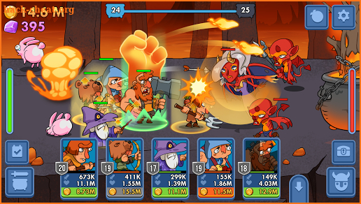 Semi Heroes: Idle Battle RPG screenshot