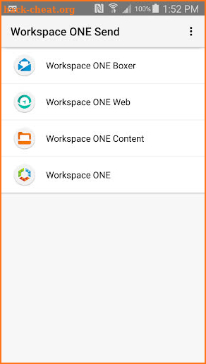 Send - Workspace ONE screenshot