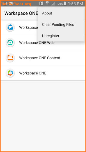 Send - Workspace ONE screenshot