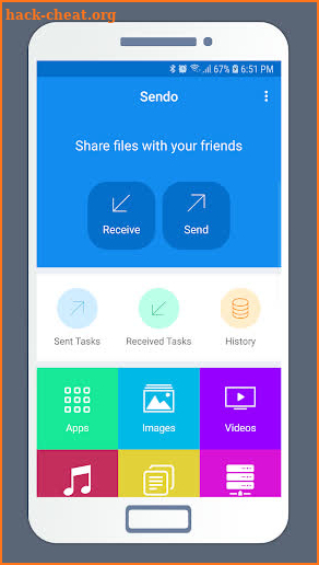 Sendo - File Share & Transfer screenshot