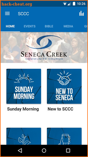 Seneca Creek Community Church screenshot