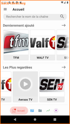 Senegal TV screenshot