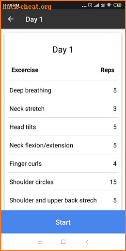 Senior Fitness - Home workout for old and elderly. screenshot