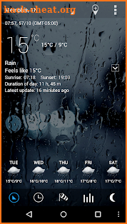 Sense Flip Clock & Weather Pro screenshot