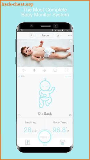 Sense-U Baby Monitor screenshot