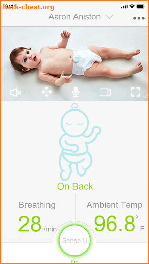 Sense-U Baby Monitor(Base Station Version) screenshot