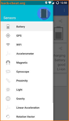 Sensors Multitool screenshot