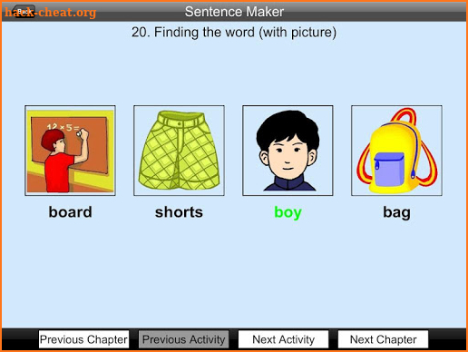 Sentence Maker screenshot