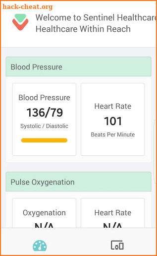 Sentinel Health screenshot