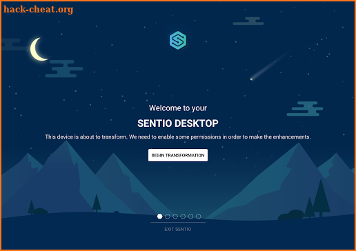 Sentio Desktop screenshot