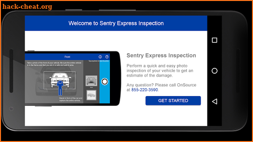 Sentry Express Inspection screenshot