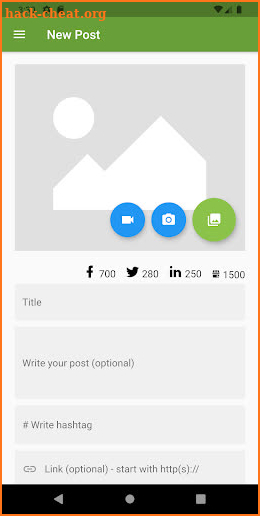 SeoSamba Social Media Marketing & Posting App screenshot
