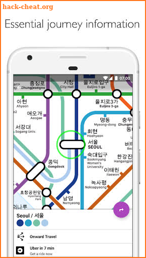 Seoul Subway – Metro map and route planner screenshot