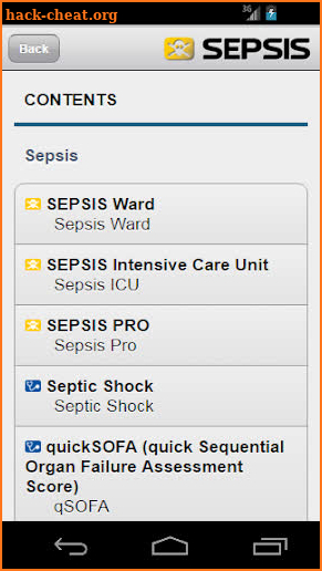 SEPSIS 3 screenshot