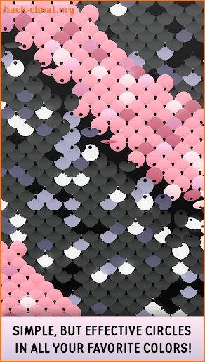 Sequin Flip Live Wallpaper App screenshot