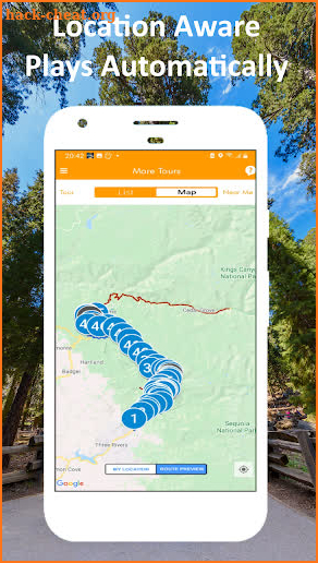 Sequoia, Kings Canyon GPS Tour screenshot