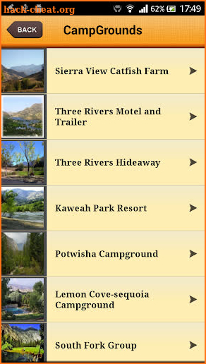 Sequoia National Park Guide screenshot