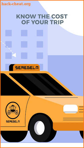 Seregela ride-hailing app in Addis Ababa, Ethiopia screenshot