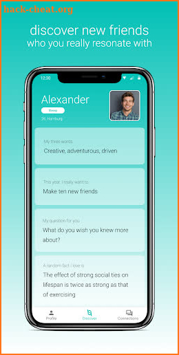 Serendip - Meaningfully discover new friends! screenshot