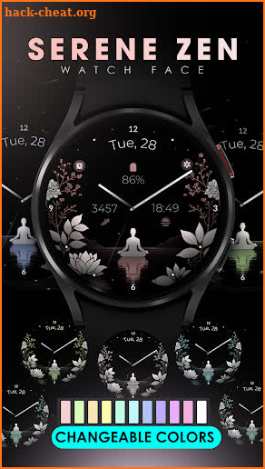 Serene Zen Watch Face screenshot