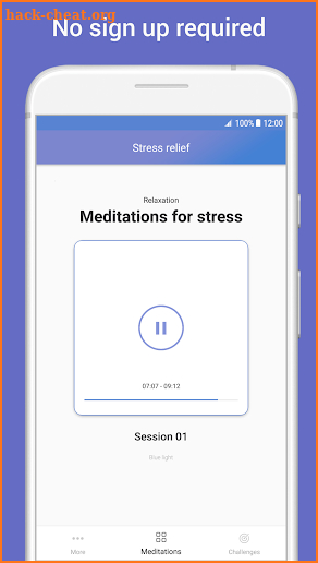 Serenity: Guided Meditation screenshot