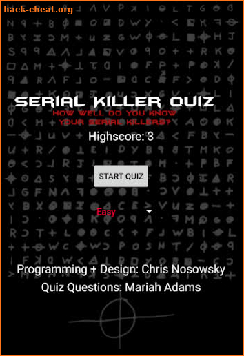 Serial Killer Quiz screenshot