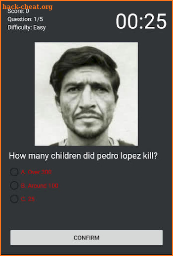 Serial Killer Quiz screenshot