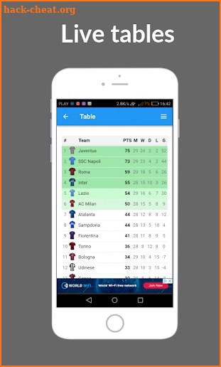 Serie A - Italian league screenshot