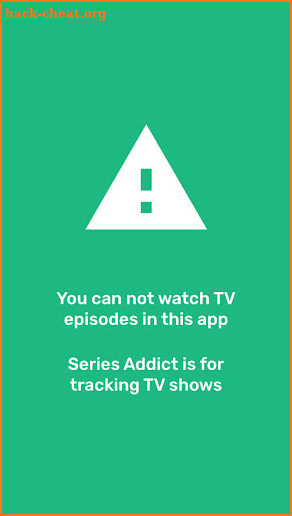Series Addict - TV Show Tracker & Episode Notifier screenshot