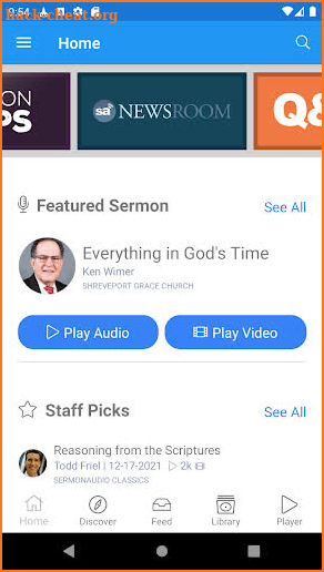 SermonAudio 2.0 screenshot