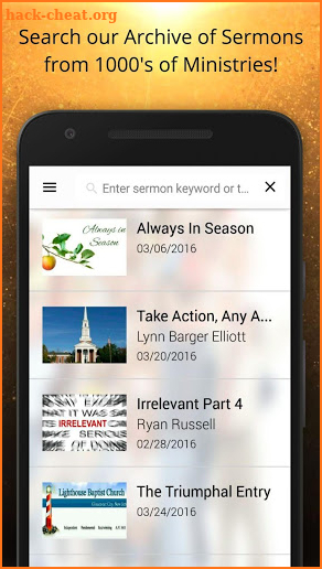 sermon.net screenshot