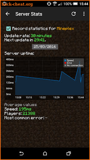 Server Info Minecraft Premium screenshot