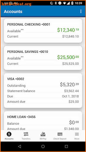 Service CU Mobile Banking screenshot