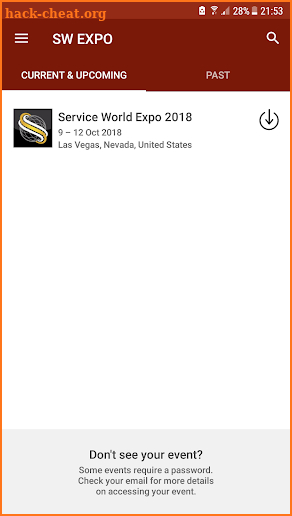 Service World Expo 2018 screenshot