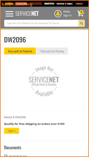 ServiceNet screenshot