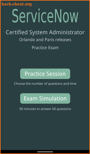 ServiceNow Practice Exams - CSA screenshot