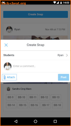 Sesame for Students screenshot