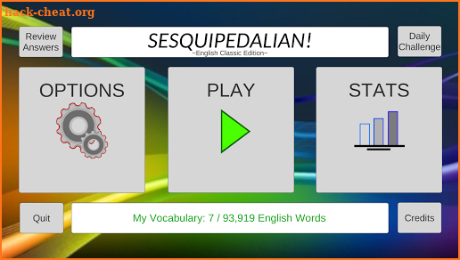 Sesquipedalian! ~English Classic Edition~ screenshot