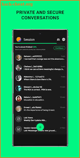 Session - Private Messenger screenshot