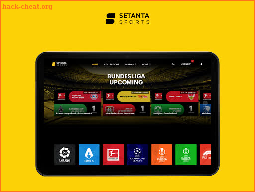 Setanta Sports screenshot