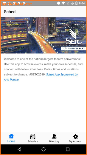 SETC 2019 screenshot