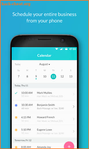 Setmore Appointments - Appointment Scheduling App screenshot
