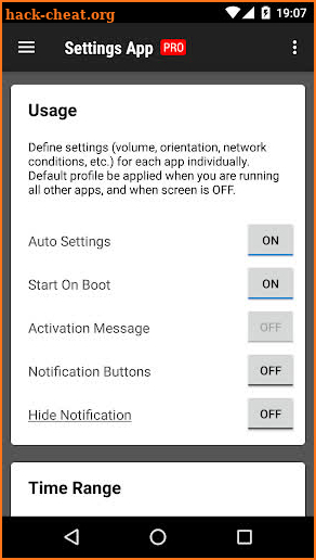 Settings App Pro - AutoSetting screenshot