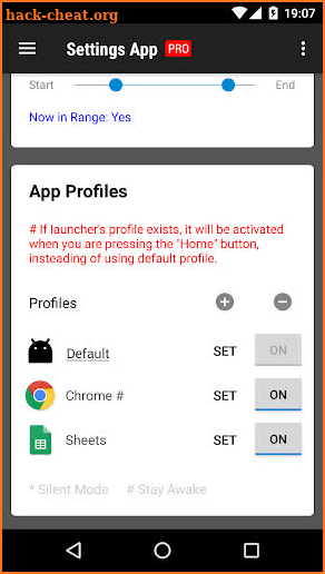 Settings App Pro - AutoSetting screenshot