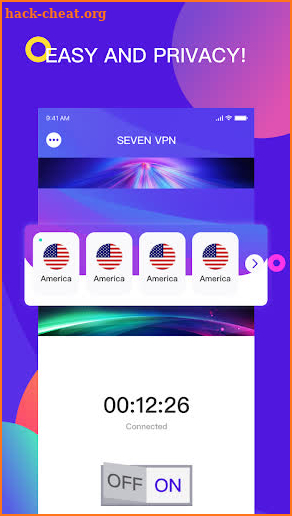 Seven VPN screenshot