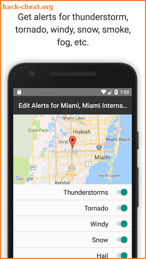 Severe Weather Alerts screenshot