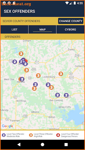 Sevier County Sheriff (AR) screenshot