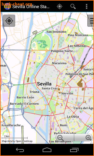 Seville Offline City Map screenshot